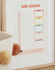 Printable Daily Checklist & Schedule