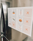 Printable Routine Magnets Chart