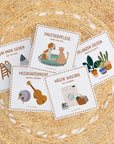 Printable German / English 72 Routine Cards