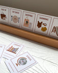 72 Daily Routine Cards + Display Stand