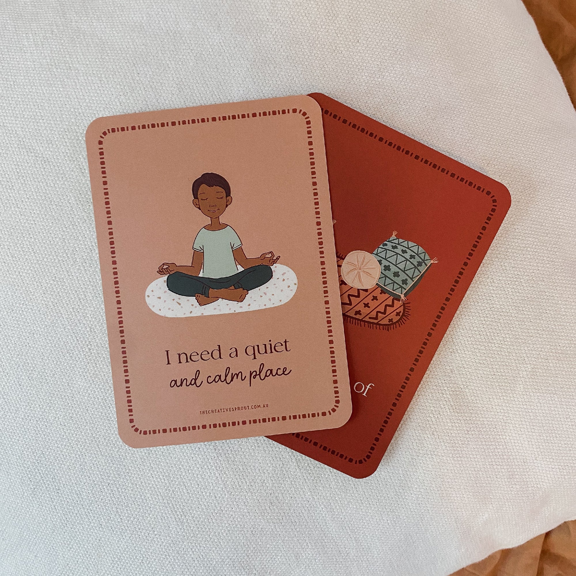 therapy support cards for kids