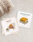 Printable German / English 72 Routine Cards