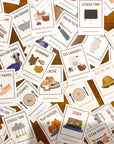 72 Daily Routine Cards + Display Stand