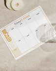 weekly planner printable in boho style