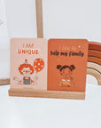Wooden Card Holder