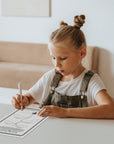 young child doing growing kindness activity