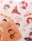 set of positive affirmation cards for kids
