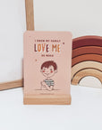 Wooden Card Holder