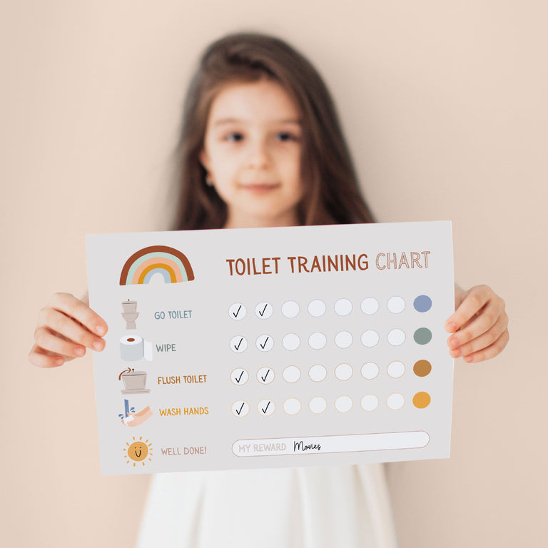 Printable Potty & Toilet Training Reward Charts The Creative Sprout