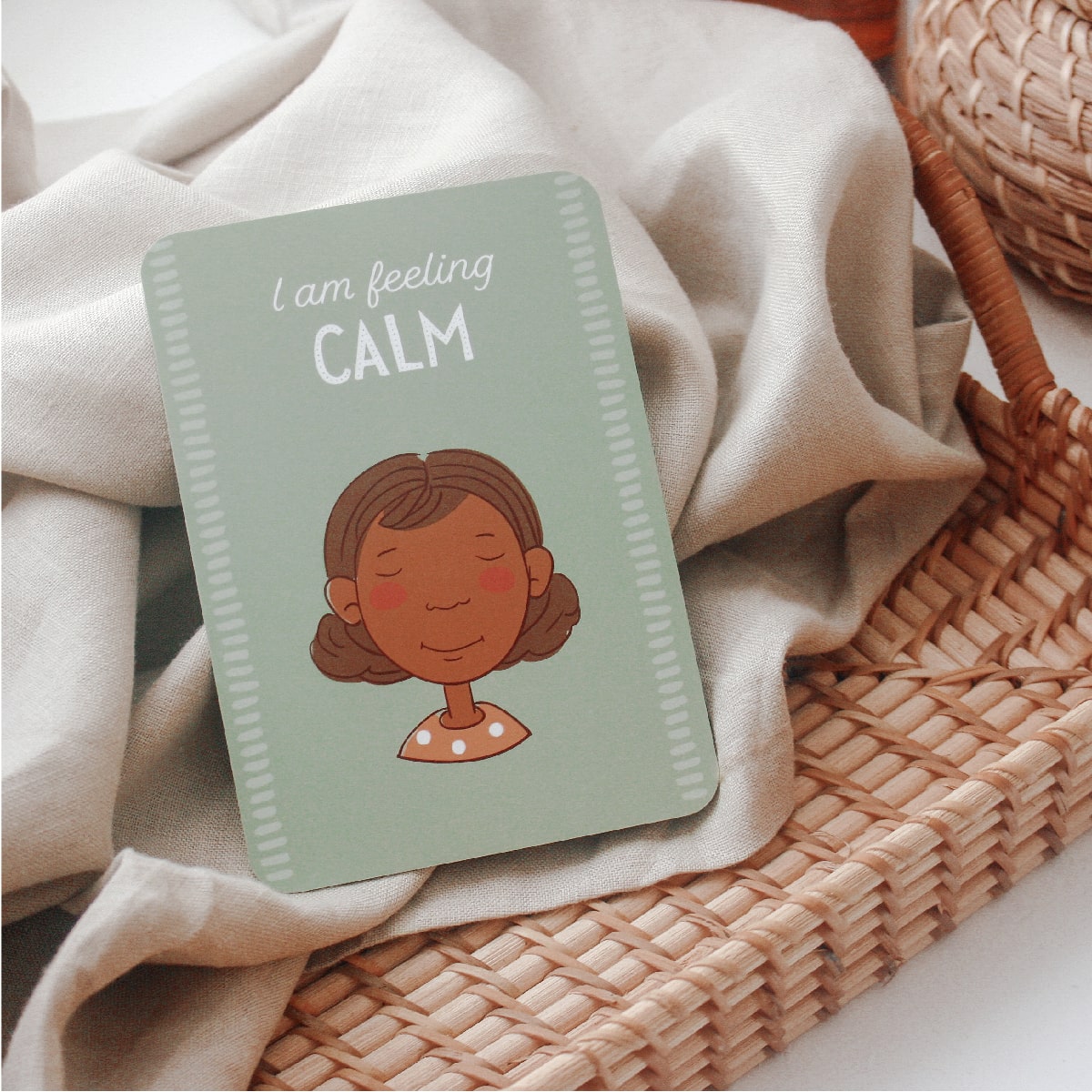 calm down corner with emotions cards 