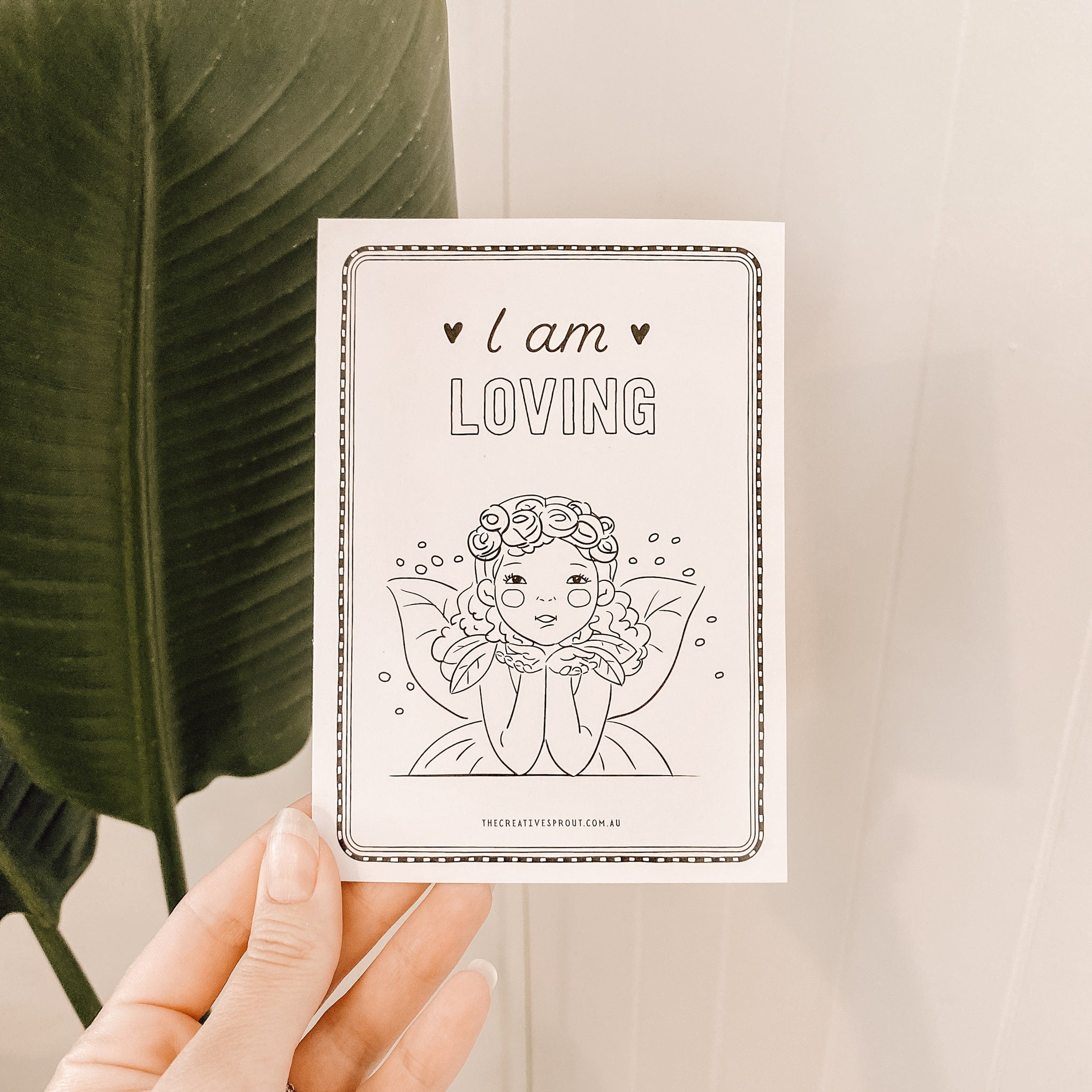 Affirmation Colouring Pages