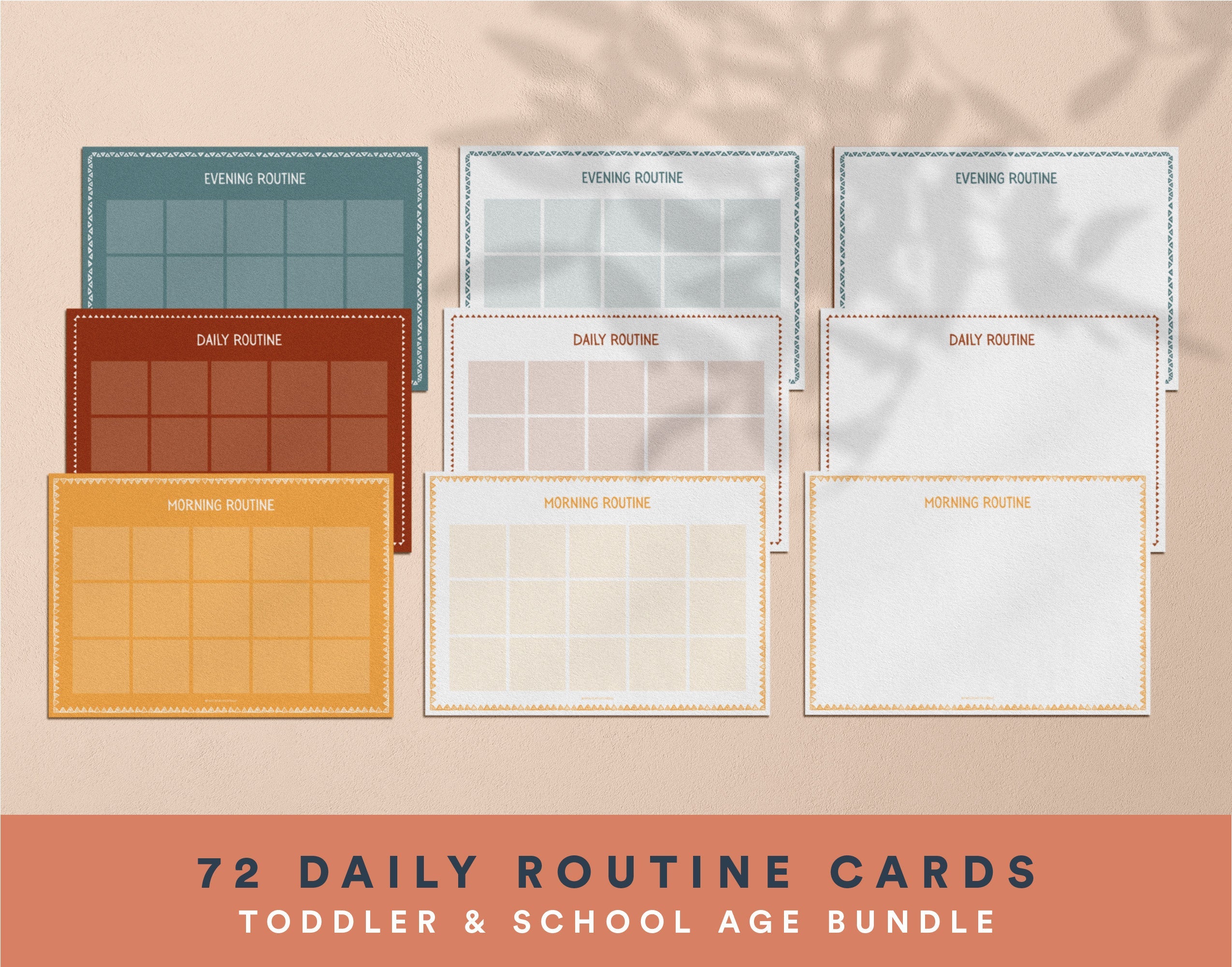 Printable Daily Routine Cards