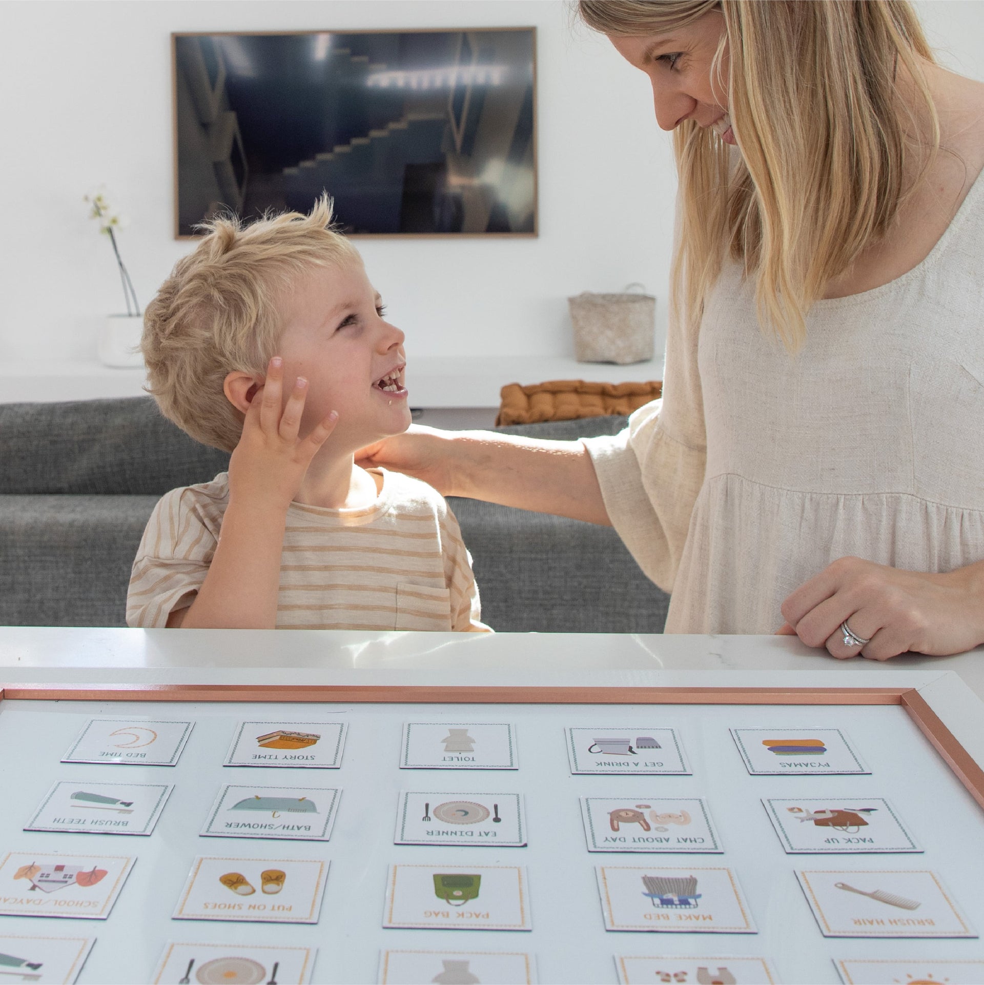 Kids Magnetic Routine Cards | The Creative Sprout