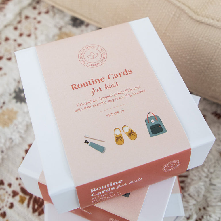 Daily Routine Cards for Kids | Empower Daily Tasks | Creative Sprout ...